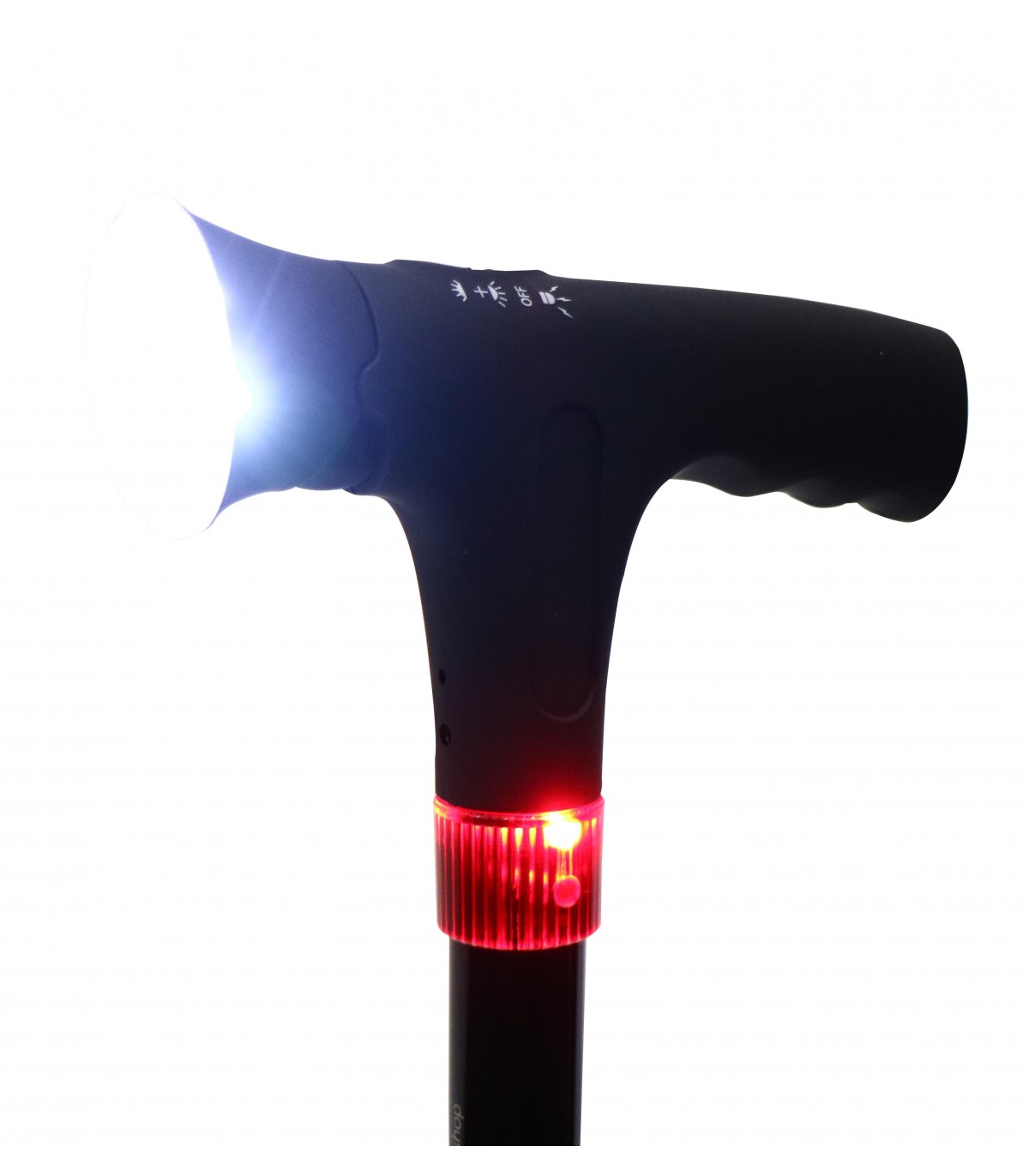 Smart Standard Walking Stick with manual alarm