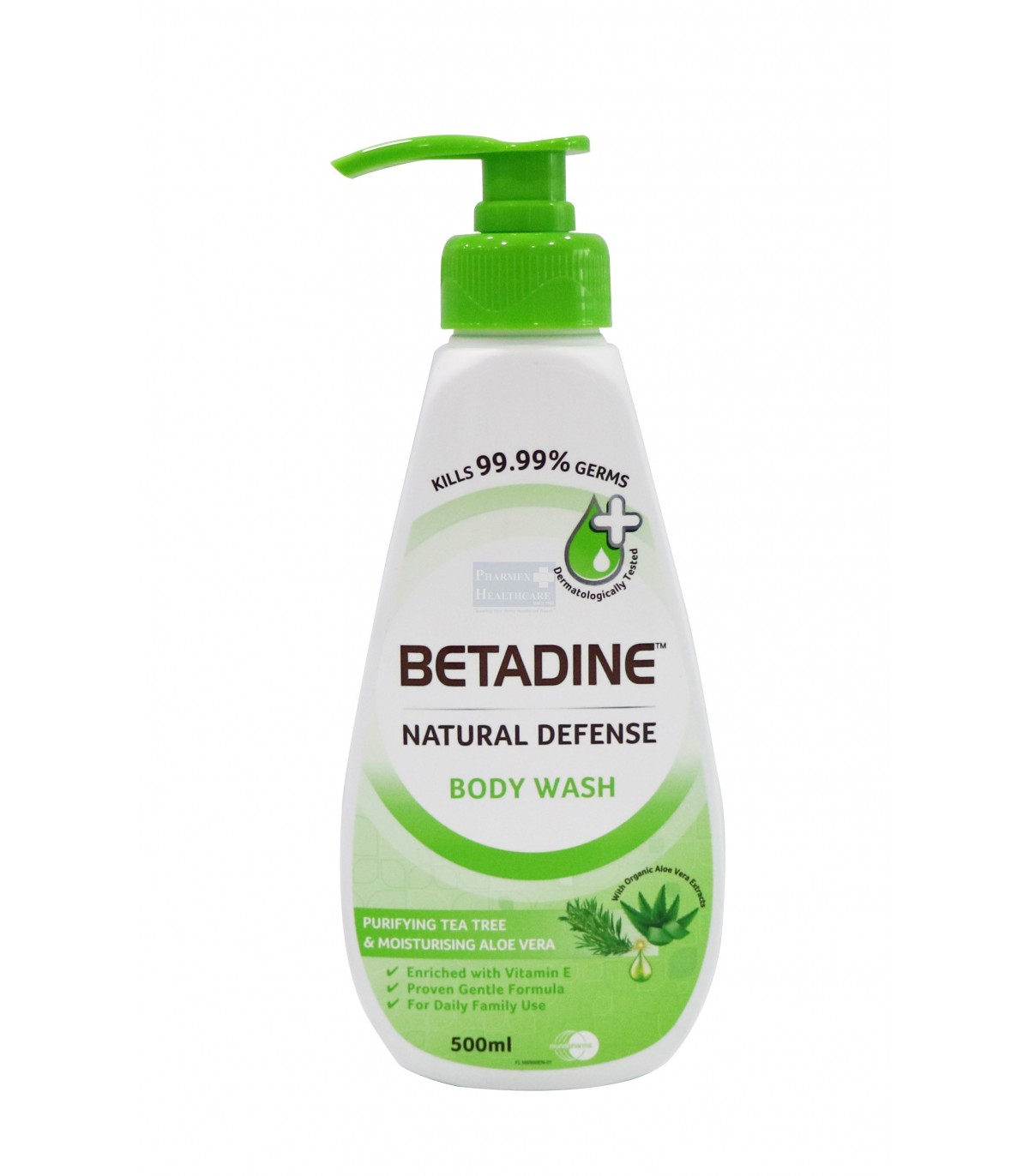 Betadine Natural Defence Body Wash Purifying Tea Tree & Moisturising
