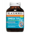 BLACKMORES Omega Triple Concentrated Fish Oil 60's/Btl