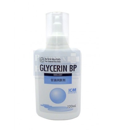 ICM PHARMA
Glycerin BP, 120ml, 1 Btl