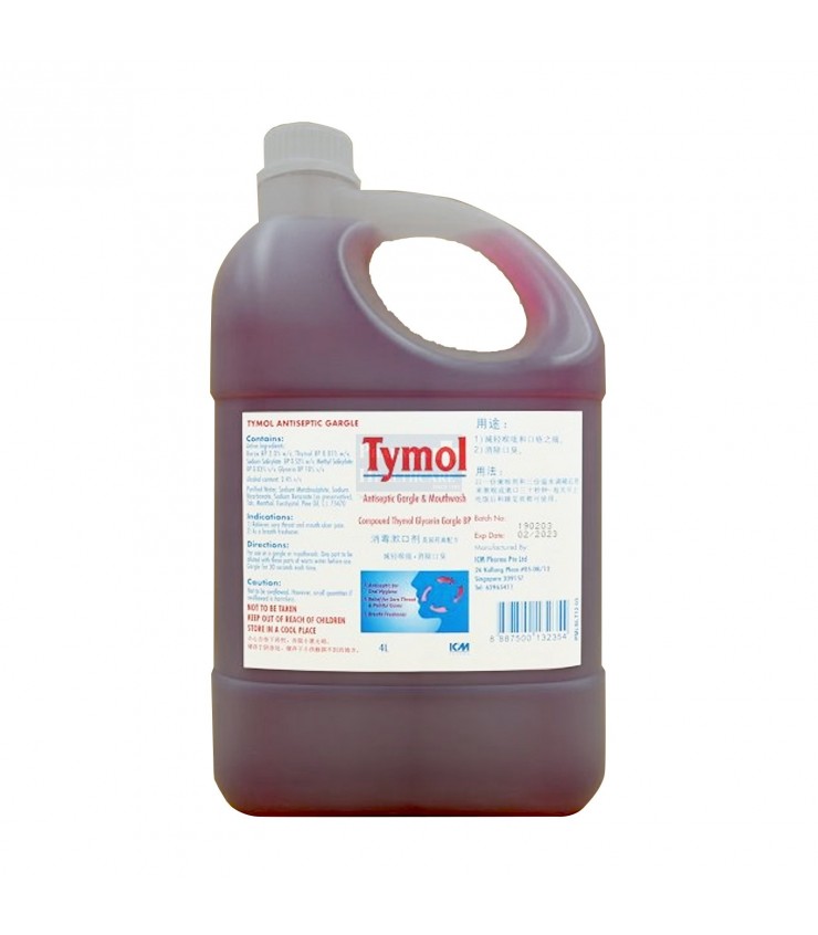 ICM PHARMA, Tymol Antiseptic Gargle 4L