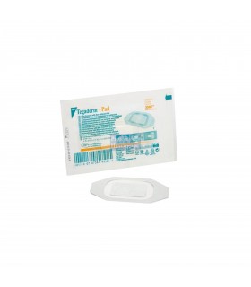 3M Tegaderm + Pad Film Dressing with Non-Adherent Pad, 1 piece
