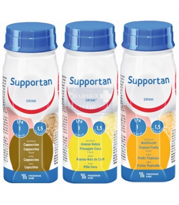 FRESUBIN Supportan Nutritional Drink, 4 Bottles X 200ml