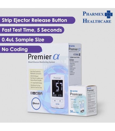 NIPRO Premier Alpha Blood Glucose Meter Starter Pack