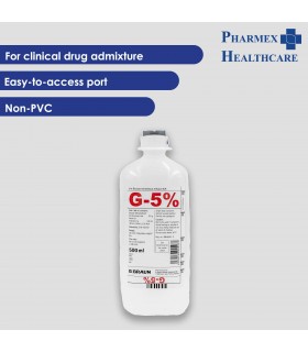 (1Ctn/10Btls) Glucose 5% IV Infusion 500ml