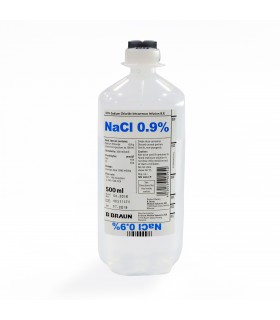Sodium Chloride Intravenous Infusion (B Braun), B. P. 0.9%, 500ml Bottle, 10 Btl/Ctn