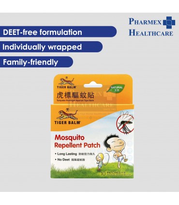 Tiger Balm Mosquito Patch, 10pcs