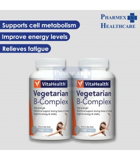 VitaHealth Vegetarian B-Complex 100'S X2