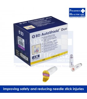 BD AutoShield™ Duo Safety Pen Needles 5mm x 30G, 100s/Box