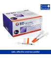 BD Ultra-Fine 31G x 6mm Insulin Syringe, 100's/Box