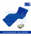 YHMED Alternating Pressure Bubble Mattress 2.8" with Pump