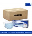 ASSURE Surgical Mask (3-Ply Earloop, Disposable, 50 Pcs/Box) 40 Boxes/Carton