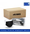 ASSURE Black Surgical Mask (3-Ply Earloop, Disposable, 50Pcs/Box) 40 Boxes/Carton