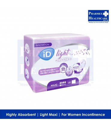 ID Light Maxi, 40.5cm x 12.5cm N6, 10's/Bag