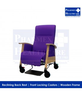 Echo Cosy Reclining Care Chair (from Moments Furniture) - Ultraviolet