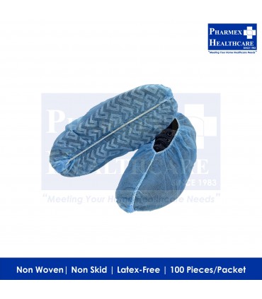 ASSURE Disposable Non-Skid Non Woven Shoe Cover (100 pieces/packet)
