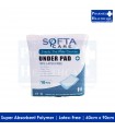 SOFTACARE Underpads (With Super Absorbent Polymer Gel) 60cm x 90cm, 10 Pcs/Pkt