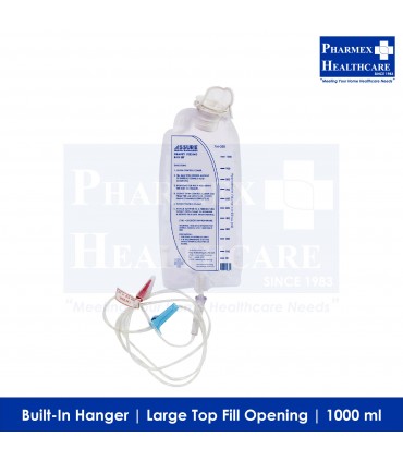 ASSURE Gravity Feeding Bag (1 Piece) - Singapore Brand