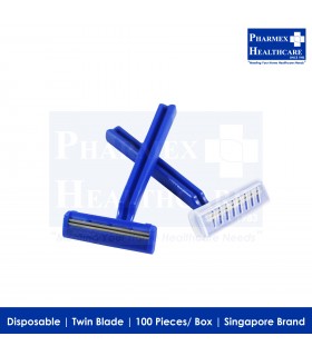 ASSURE Disposable Razor (100 pieces/box) - Singapore Brand