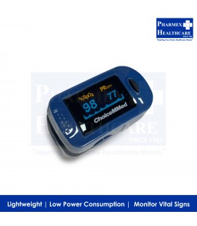 CHOICEMMED Pulse Oximeter MD300C2, 1 Unit ( 3 months or 12 months warranty)