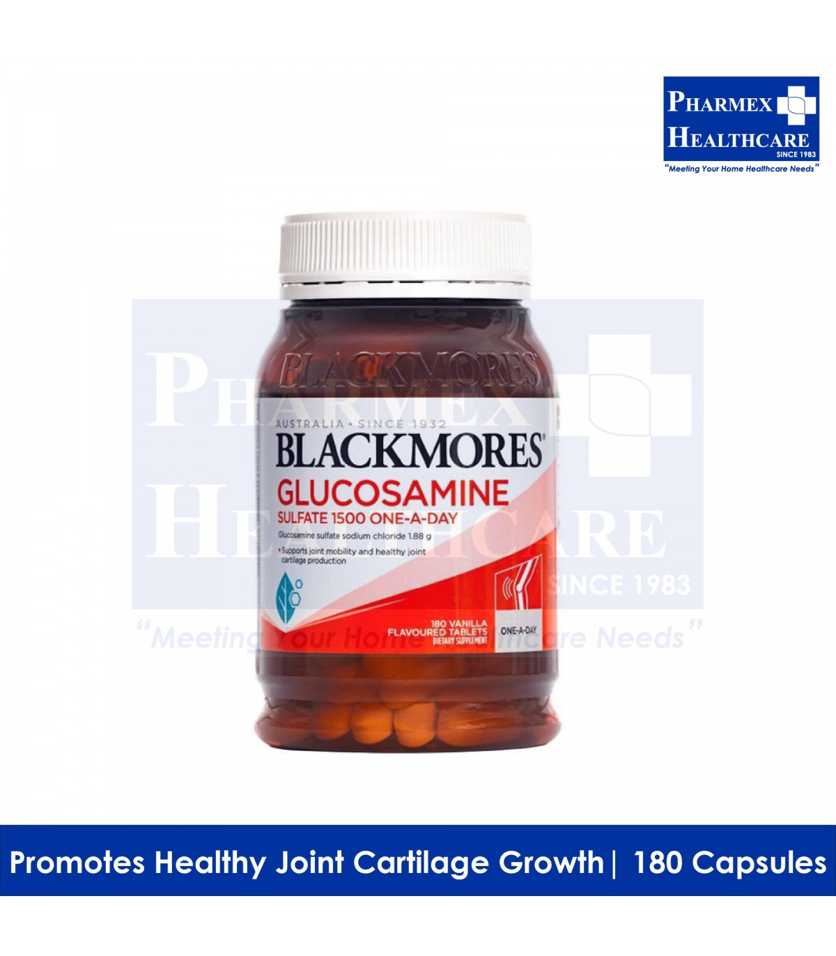 Glucosamine Sulfate 1500 (Blackmores) 180's/bot