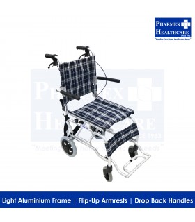 ASSURE Rehab Aluminium Transit Chair AR0190 (Singapore Brand)