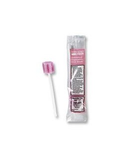 Oral Swab Stick Pink (Toothette), 10 Pc/Pkt