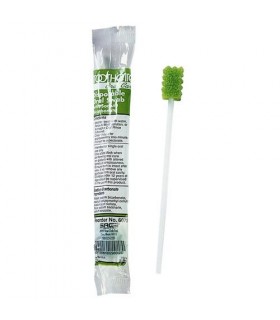 Oral Swab Stick Green (Toothette), 10 Pc/Pkt