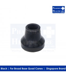 ASSURE REHAB Rubber Tip for Broad-base Quad Canes (Singapore Brand)