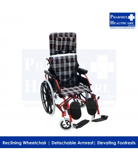 ASSURE REHAB Wheelchair, Reclining, DAEF, AR0173, 1 Unit