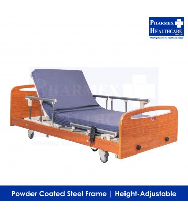 ASSURE REHAB Electric Low Bed Dark Brown (Singapore Brand)