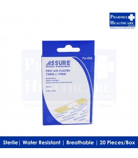ASSURE First Aid Plasters (20 Pcs/Box) - Singapore brand