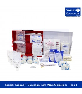 ASSURE Complete First Aid Box (MOM Box B) - Singapore brand