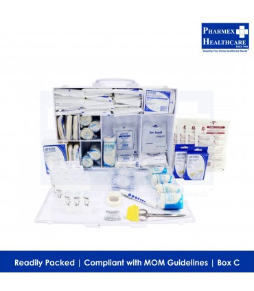 ASSURE Complete First Aid Box (MOM Box C) - Singapore brand
