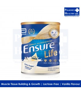 ABBOTT Ensure Life with HMB 850g - Vanilla Flavour (Singapore adult milk powder)
