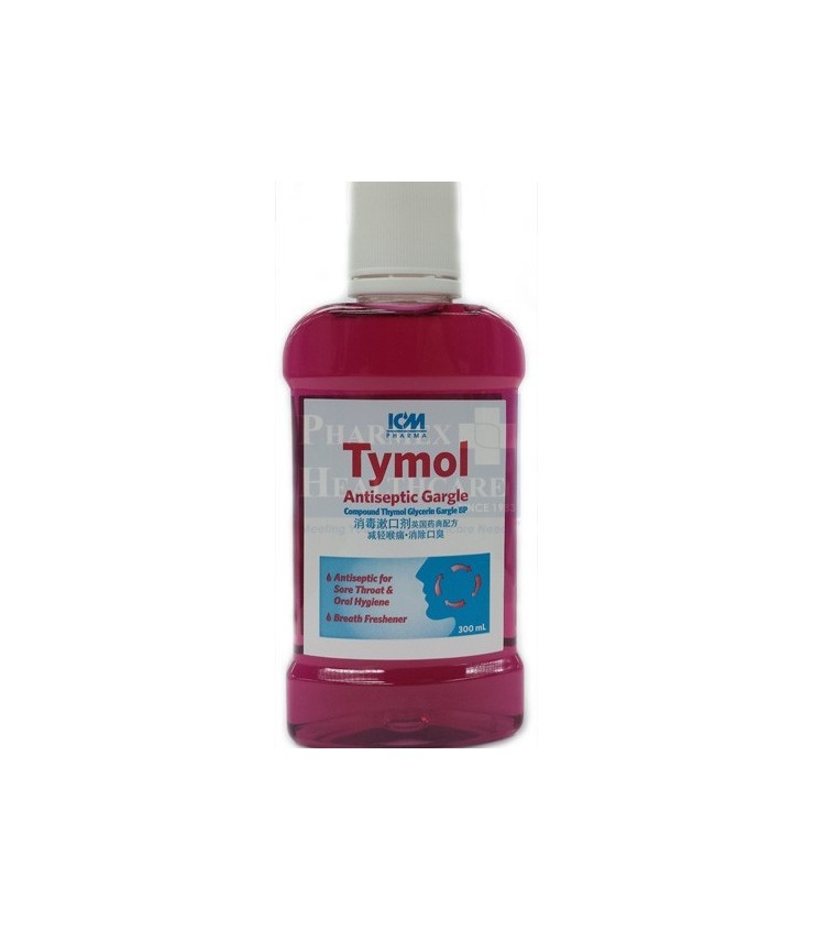 Gargle, Antiseptic (Tymol) 300ml, Per Bottle