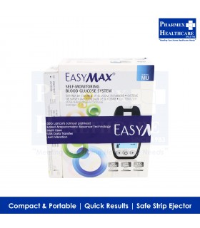 EASYMAX Blood Glucose Meter Starter Kit Set Singapore