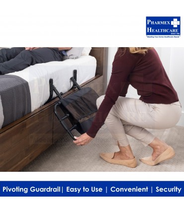 STANDER EZ Adjust Bed Rail for elderly fall prevention Singapore (USA brand)