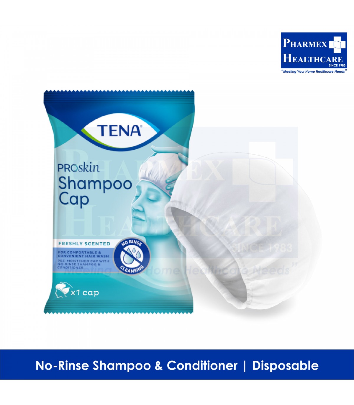 TENA Shampoo Cap Pharmex Healthcare