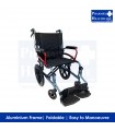 ASSURE REHAB Lightweight Aluminium Pushchair with Flip-Up Footrest 18"