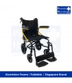 ASSURE REHAB Lightweight Aluminium Foldable Pushchair 18"