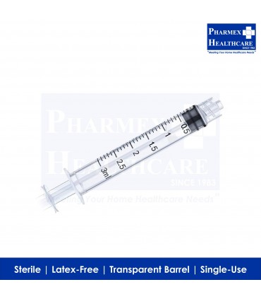 NIPRO Syringes Without Needle Luer Lock 3cc Singapore
