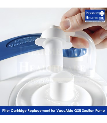 DeVilbiss Filter Cartridge Replacement for VacuAide QSU Suction Pump