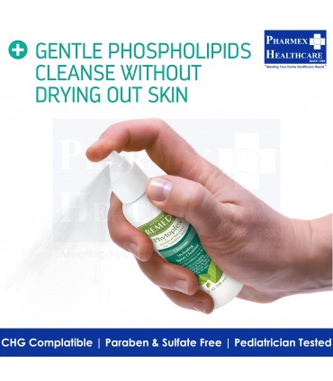 MEDLINE REMEDY Phytoplex No-Rinse Hydrating Spray Cleanser, 8oz