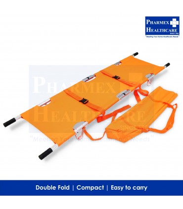 ASSURE Rehab Double Fold Stretcher with Carry Bag