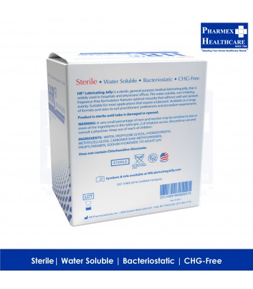 HR Sterile Lubricating Jelly with Flip-Top Tube (2 Available Sizes)