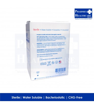 HR Sterile Lubricating Jelly with Flip-Top Tube (2 Available Sizes)