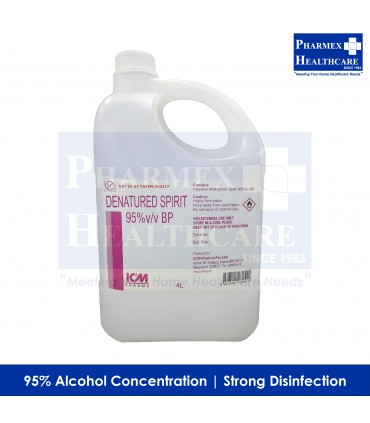 ICM Denatured Spirit 95%, 4 litres