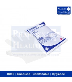 ASSURE HDPE Embossed Plastic Gloves, 100s/Pkt (3 Available Sizes)