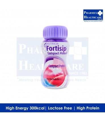 NUTRICIA Fortisip Compact Protein 4 × 125ml (3 Available Flavours)